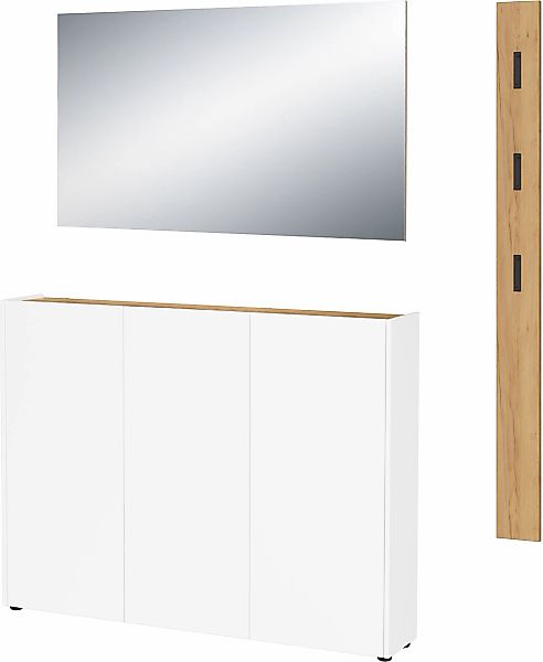 GERMANIA Garderoben-Set "GW-Libbiano", (3 St.), 3 tlg. Set mit Spiegel und günstig online kaufen