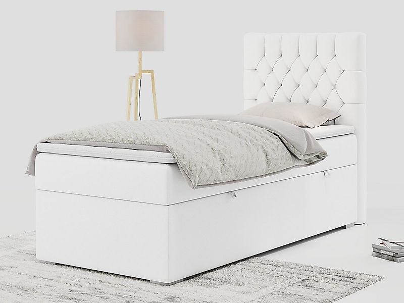 MKS MÖBEL Boxspringbett PERA (Set, Packung, Topper T25, T30-Schaum, H3-Matr günstig online kaufen