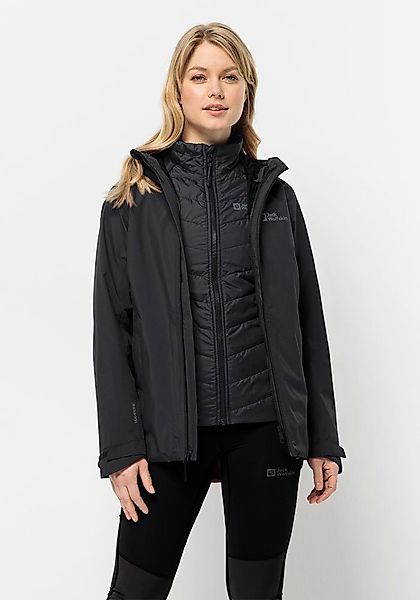 Jack Wolfskin 3-in-1-Funktionsjacke "GLAABACH 3IN1 JKT W" 2 teilig, mitKapu günstig online kaufen