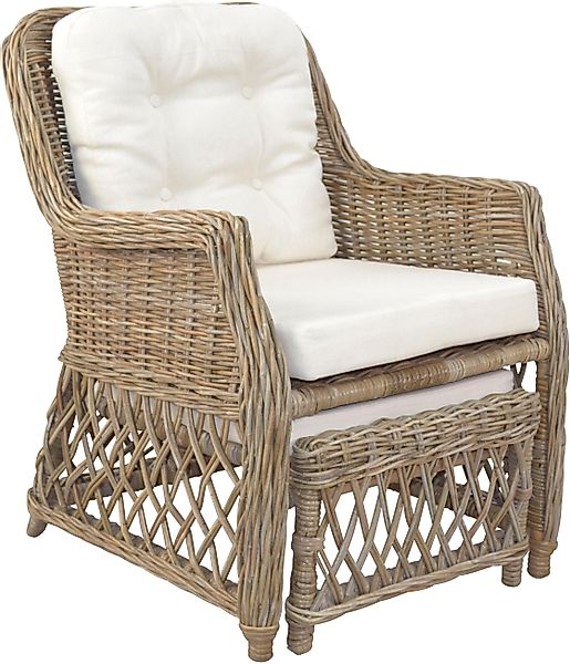 Home affaire Rattanstuhl, Handarbeit, Maße (B/T/H): günstig online kaufen