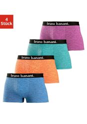 Bruno Banani Boxer "Boxershorts für Herren" Packung, 4 Stk. tlg., mit Kontr günstig online kaufen