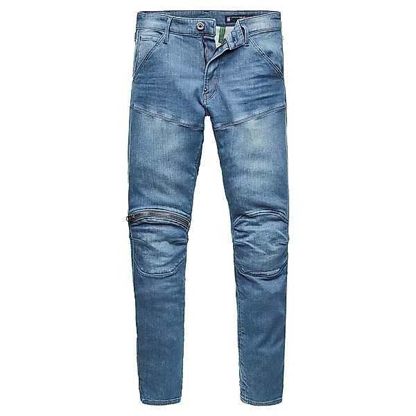 G-star 5620 3d Zip Knee Skinny Jeans 34 Worn In Gravel Blue günstig online kaufen