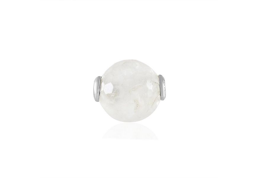 Cavill Kettenanhänger Cavill Weißer Quarz Anhänger 21,3 ct, rund, platinier günstig online kaufen