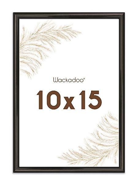 Wackadoo Living Einzelrahmen Bilderrahmen mit Glasscheibe für Einzelbilder günstig online kaufen