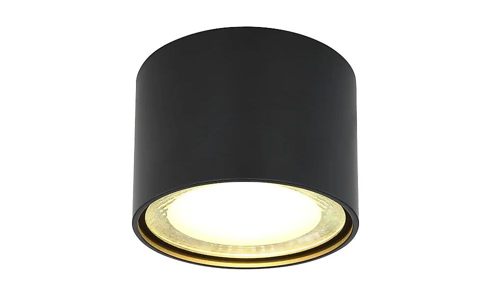 Globo LED-Deckenleuchte Serena 1-flammig Schwarz matt 113 x 80 mm günstig online kaufen