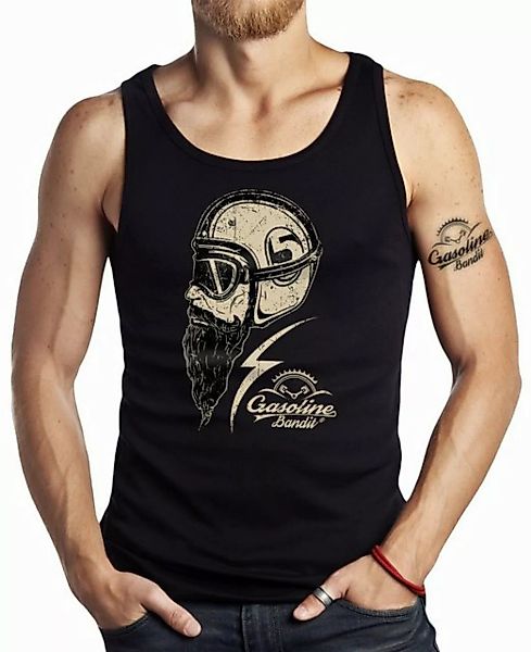 GASOLINE BANDIT® Tanktop für Hot-Rod Biker Racer Motorrad Fans: Gentleman R günstig online kaufen