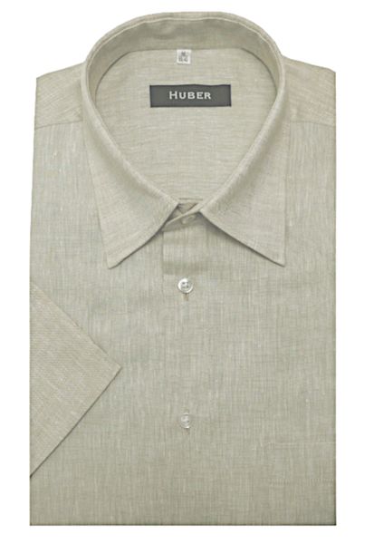 Huber Hemden Leinenhemd HU-0101 Kurzarm 100%Leinen-feiner günstig online kaufen