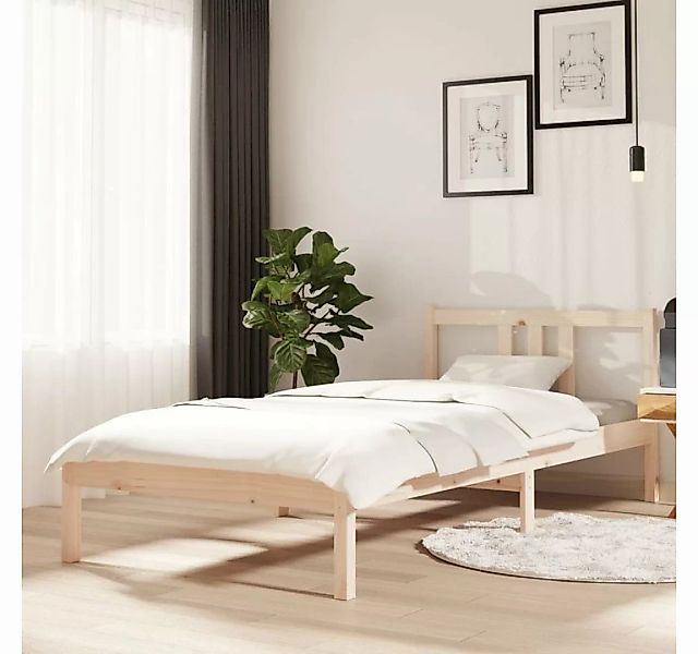 vidaXL Bett Massivholzbett 90x200 cm günstig online kaufen
