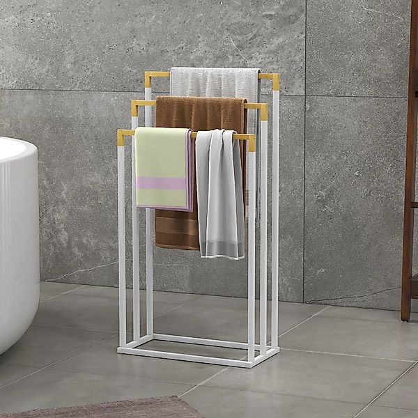 BlingBin Handtuchständer Handtücherhalter für Badezimmer, 3 günstig online kaufen