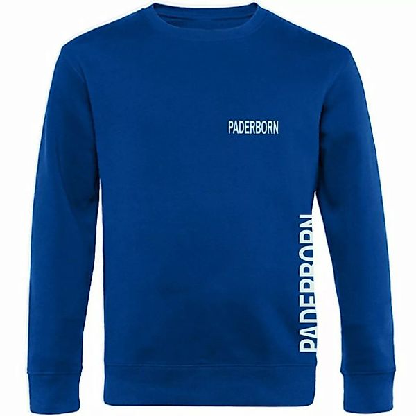 multifanshop Sweatshirt Paderborn - Brust & Seite - Pullover günstig online kaufen