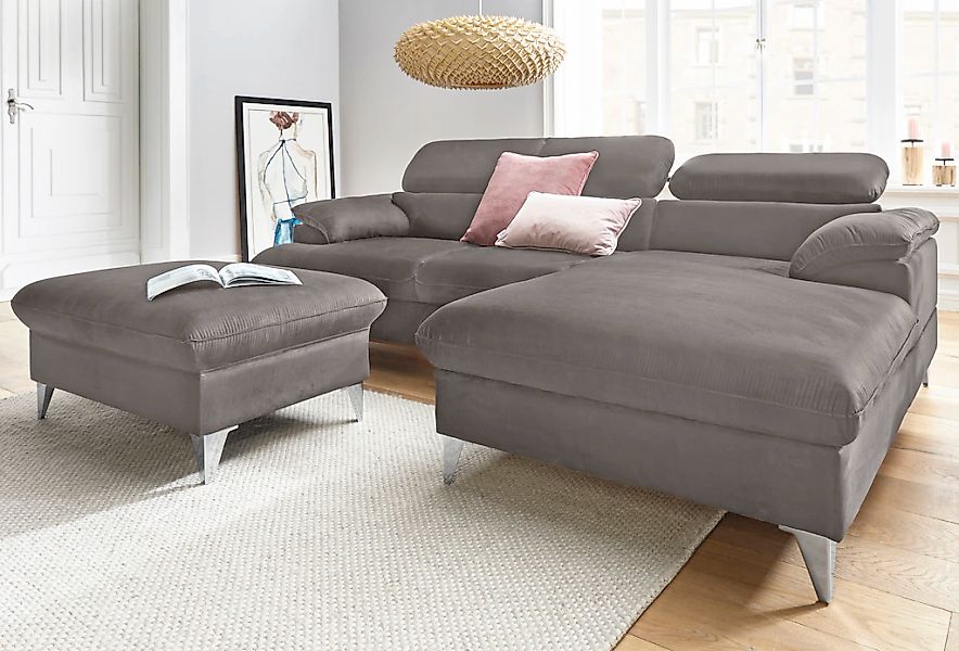 COTTA Polstergarnitur "Caluso L-Form", (2 tlg.), Set bestehend aus: Ecksofa günstig online kaufen