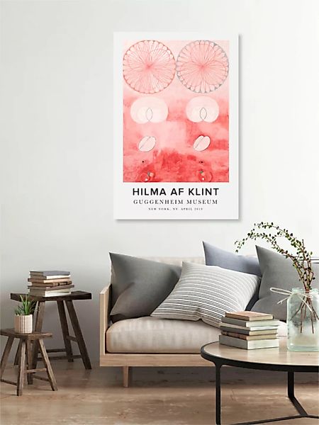 Poster / Leinwandbild - Hilma Af Klint Guggenheim günstig online kaufen