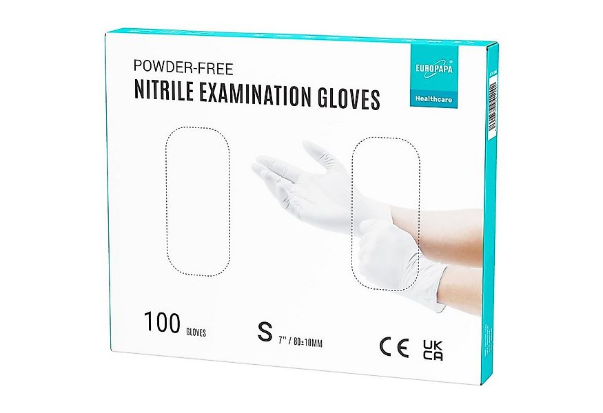 EUROPAPA Nitril-Handschuhe Medical Einmalhandschuhe Untersuchungshandschuhe günstig online kaufen