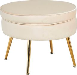 SalesFever Polsterhocker Calm Gepolsterter Hocker mit günstig online kaufen