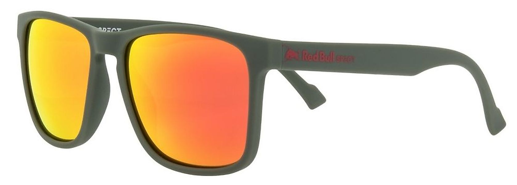 Red Bull Spect Eyewear Leap Sonnenbrille Matte Olive Green/Brown Red günstig online kaufen