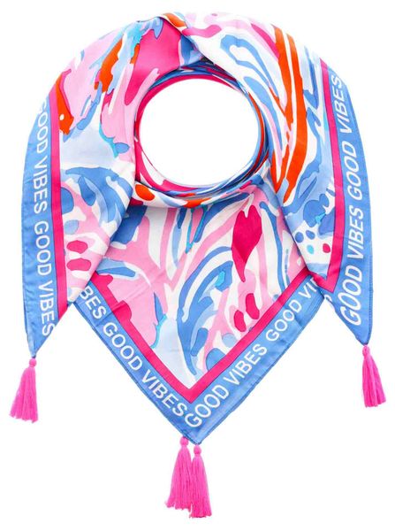 Zwillingsherz Modetuch "Blumentraum", mit Blüten und günstig online kaufen