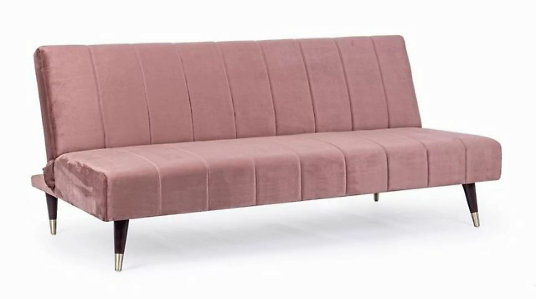 Bizzotto Schlafsofa Schlafsofa Alma aus Samt, Beige günstig online kaufen