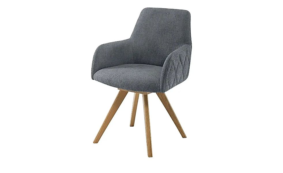 Woodford Esszimmerstuhl  Damask ¦ grau ¦ Maße (cm): B: 61 H: 88 T: 66.5 Stü günstig online kaufen