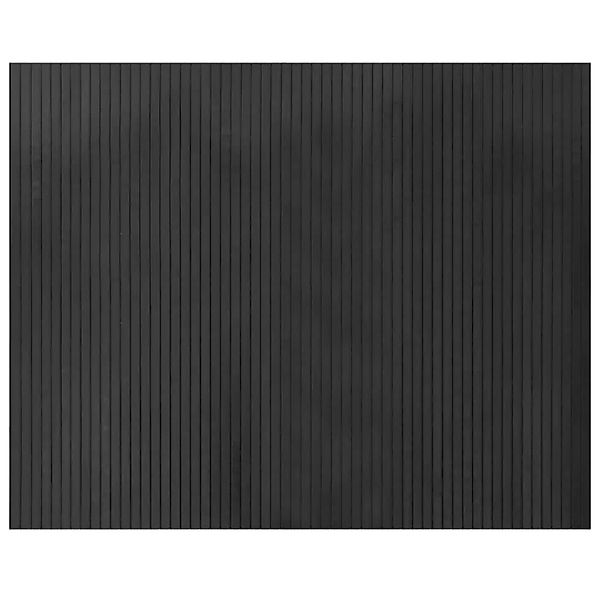 vidaXL Teppich Rechteckig Grau 80x100 cm Bambus 376772 günstig online kaufen