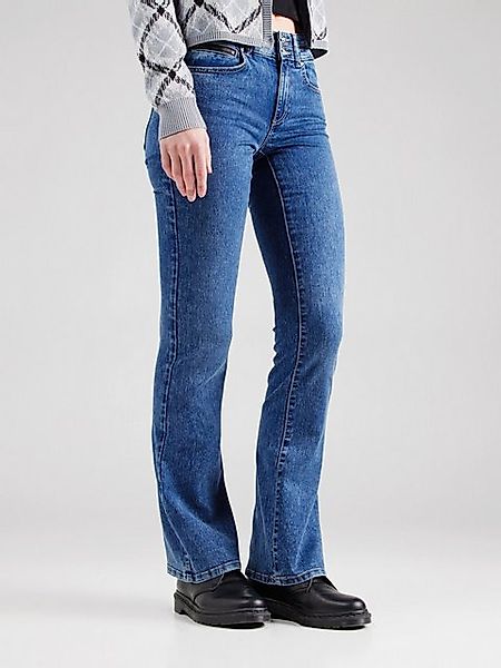 ONLY Bootcut-Jeans "ONLROYAL REG WB DB ZIP FLARED DNM PIM" günstig online kaufen