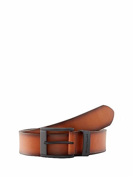 TOM TAILOR Ledergürtel "TTTHOMAS", 4 cm breiter Herrengürtel, Casual und Je günstig online kaufen