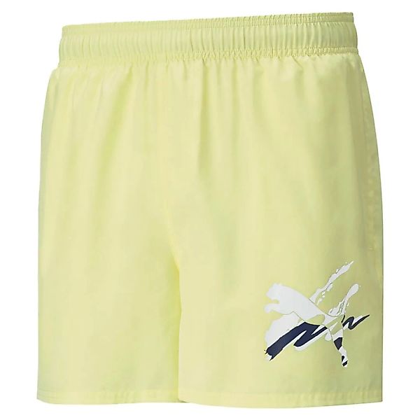 Puma Essential+ Summer Graphic Shorts Hosen S Yellow Pear günstig online kaufen