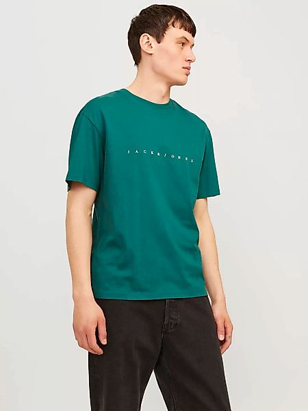 Jack & Jones Rundhalsshirt "JJESTAR JJ TEE SS NOOS", mit Logo Schriftzug günstig online kaufen