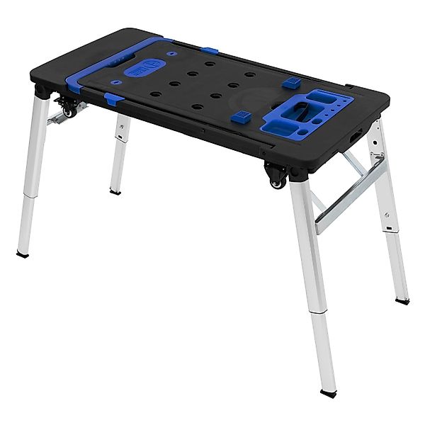 ECD Germany 7in1 Multifunktionale Werkbank Klappbar 109x55 cm Mobile 150-25 günstig online kaufen