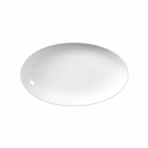 Seltmann Weiden Servierplatte "Servierplatte Rondo/Liane 24 x 14,5 cm weiß" günstig online kaufen