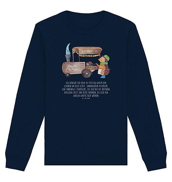 Mr. & Mrs. Panda Longpullover Größe S Igel Maronen - French Navy - Geschenk günstig online kaufen