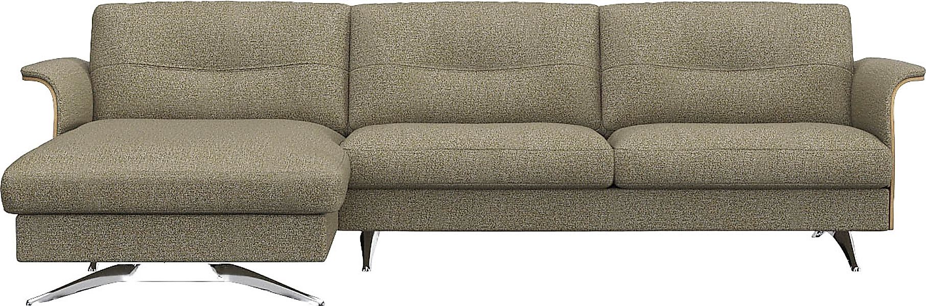 FLEXLUX Ecksofa »Glow, super bequem durch hochwertigem Sitzaufbau mit Feder günstig online kaufen