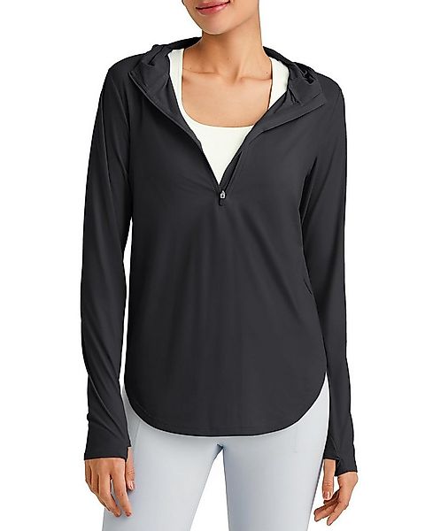 G4Free T-Shirt G4Free Damen Sonnenhemd Kapuzenpullover langärmliges Workout günstig online kaufen