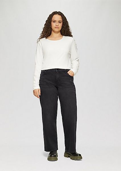 s.Oliver 5-Pocket-Jeans Jeans / Straight Fit / Mid Rise / Straight Leg / mi günstig online kaufen