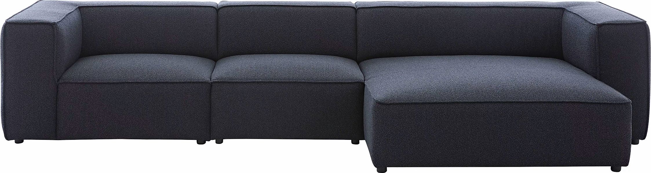 W.SCHILLIG Ecksofa »around-the-block«, mit eleganter Biese, mit Federkern, günstig online kaufen