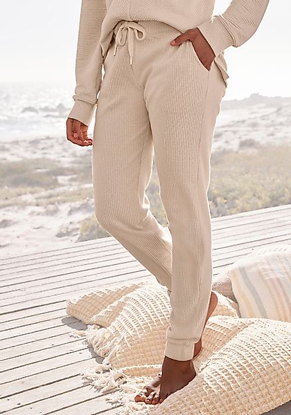 s.Oliver Relaxhose Sweathose aus Ripp-Qualität mit günstig online kaufen