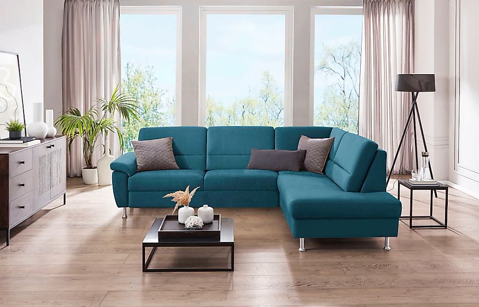 CALIZZA INTERIORS Ecksofa "Onyx L-Form", Ottomane links oder rechts, wahlwe günstig online kaufen
