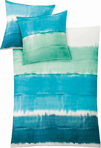 Kleine Wolke Bettwäsche "Long Beach" 2 Stk. mit breiten Streifen günstig online kaufen