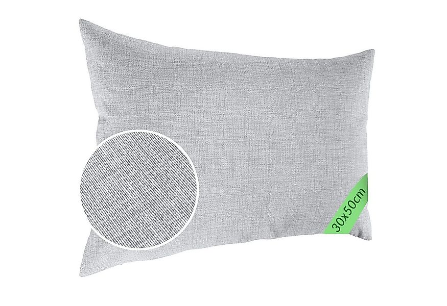 ANRO Dekokissen MrJack Kissenbezug Leinenoptik Deko Kissen Uni, Kissenbezug günstig online kaufen