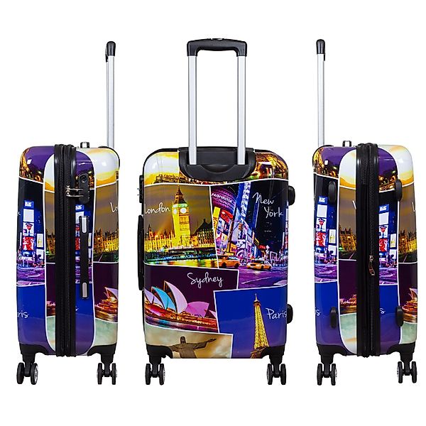 Trendyshop365 Hartschalen-Trolley Janeiro, bunter Koffer mit günstig online kaufen