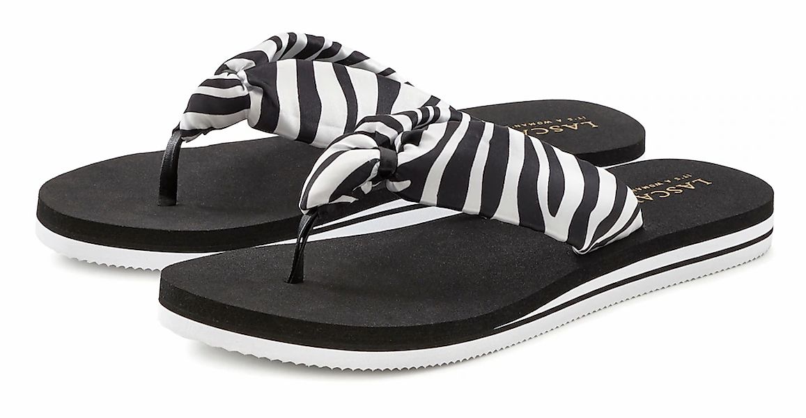 LASCANA Badezehentrenner "Sandale, Badeschuh, Pantolette, Badelatsche, Flip günstig online kaufen