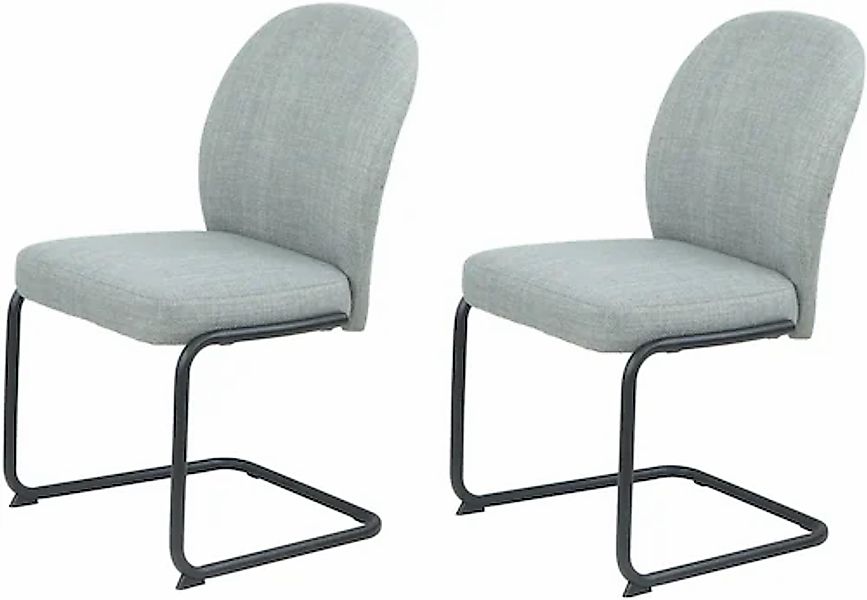 HELA Freischwinger »KAREN« (Set) 2 Stk.Esszimmerstuhl, Rundrohrgestell, gep günstig online kaufen