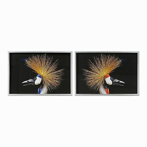 Bild Dkd Home Decor Bird Fugl Moderne (94 X 3 X 64 Cm) (2 Stück) günstig online kaufen