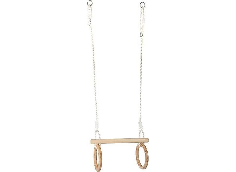 Small Foot Schaukelsitz Trapez mit Turnringen aus Holz günstig online kaufen