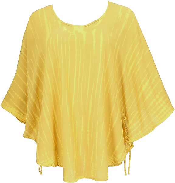 Guru-Shop Longbluse Plus Size Batik Kaftanbluse, günstig online kaufen