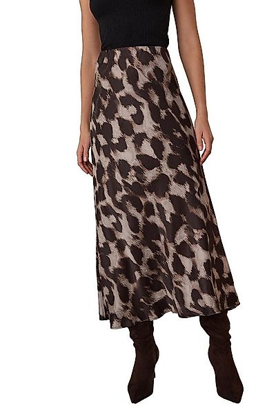 Next Midirock Gemusterter Midirock aus Satin (1-tlg) günstig online kaufen