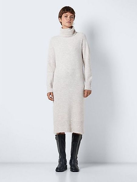 Noisy may Strickkleid Strick Rollkragen Langarm Basic Long Dress NMVIOLA (l günstig online kaufen