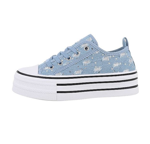 Ital-Design Komfort Sneaker mit erhöhter Sohle für Alltag & Freizeit Sneake günstig online kaufen