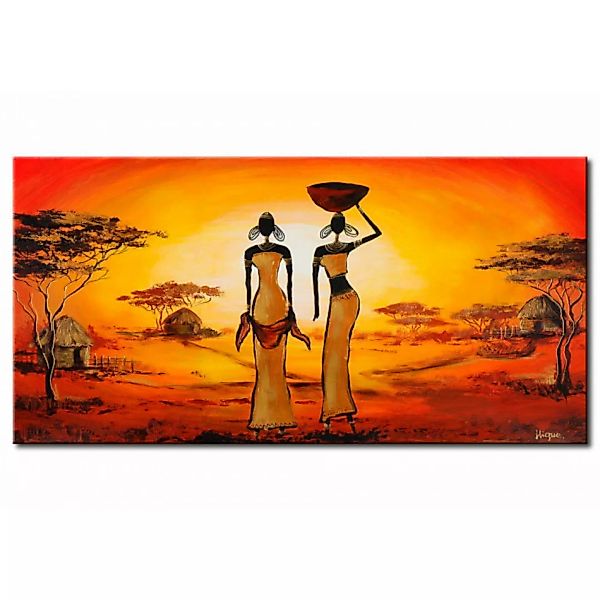 Wandbild Afrikanische Mädchen XXL günstig online kaufen
