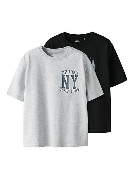 Name It T-Shirt NKMVALIX 2P SS RLX TOP (Packung, 2-tlg) günstig online kaufen