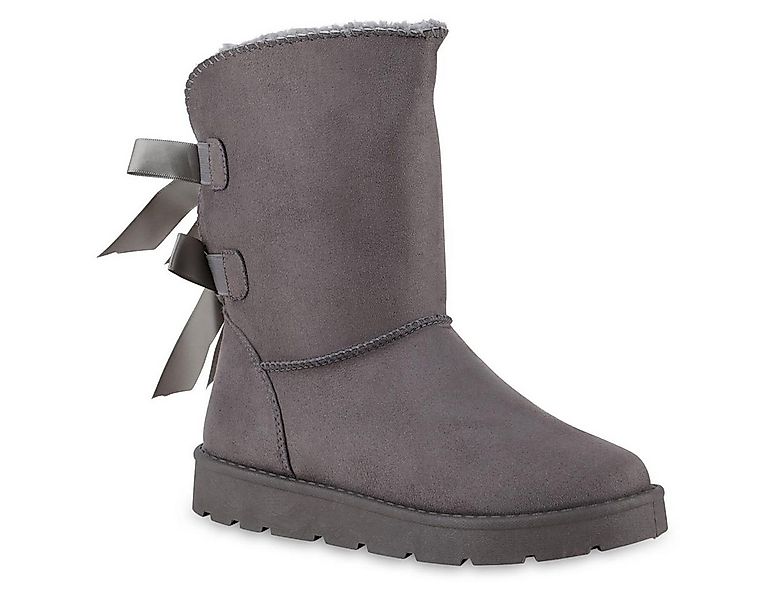 VAN HILL 841501 Winterstiefelette Damen Warm Gefütterte Winter Boots Stiefe günstig online kaufen
